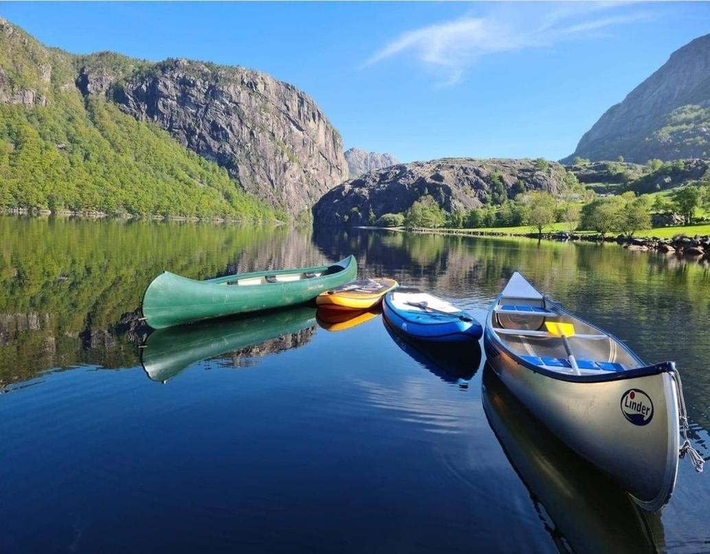 Hytte Ved Preikestolen 포르산 외부 사진