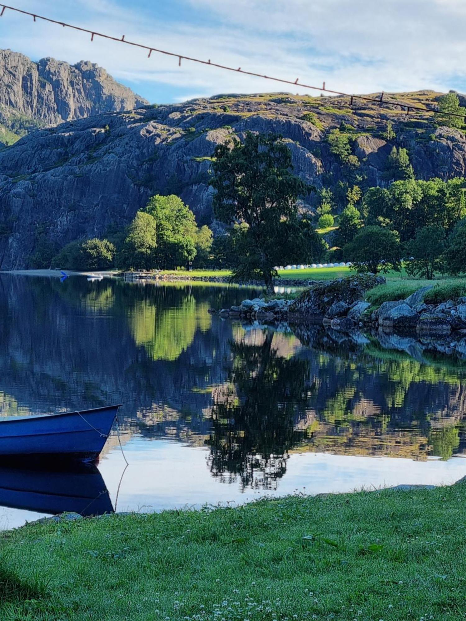 Hytte Ved Preikestolen 포르산 외부 사진