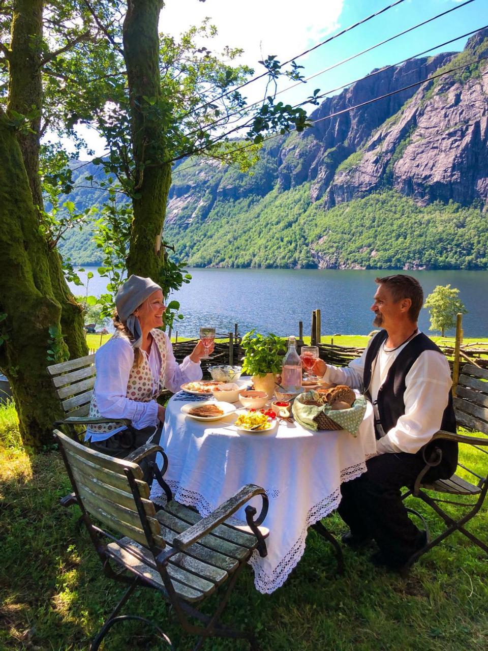 Hytte Ved Preikestolen 포르산 외부 사진