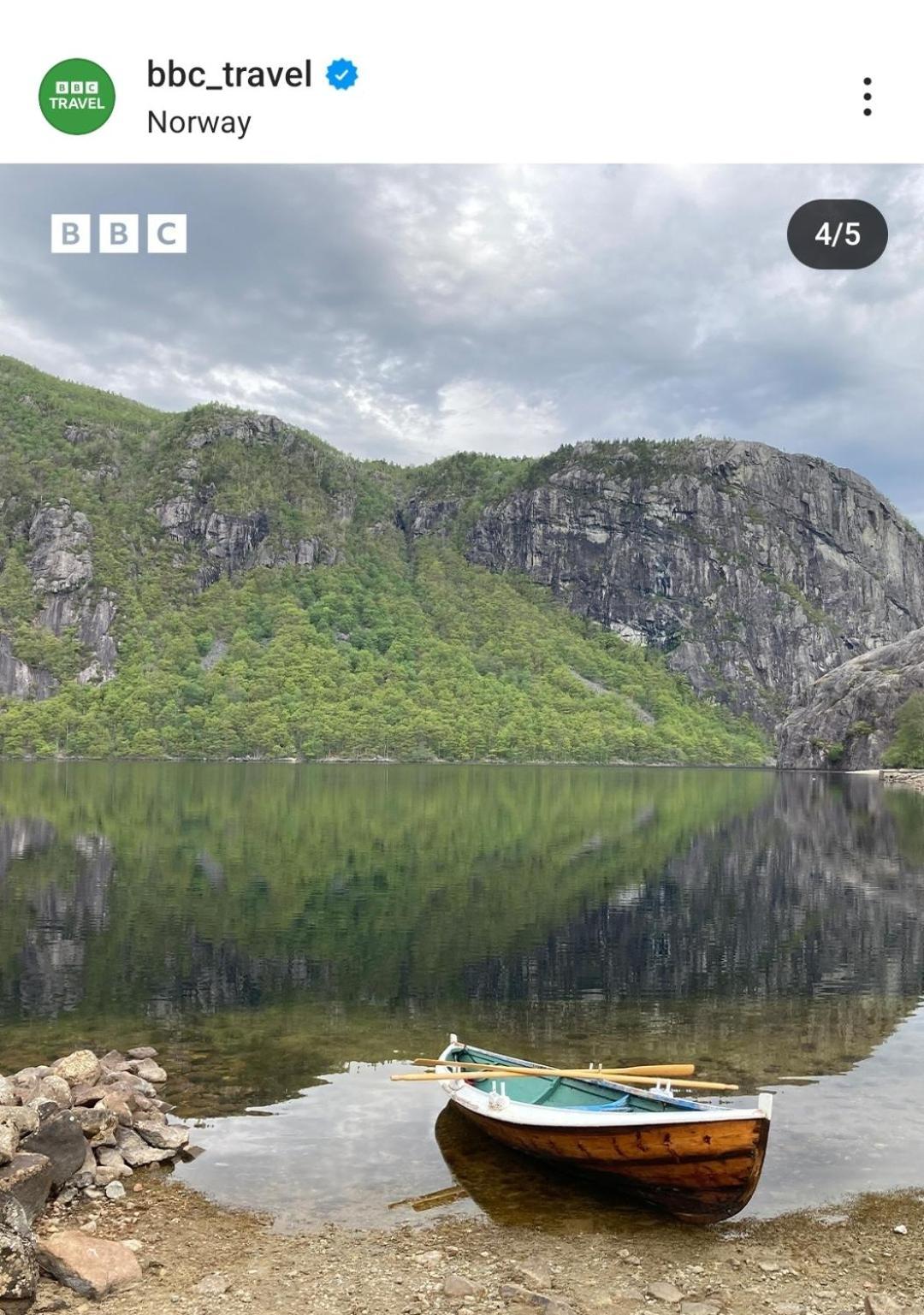 Hytte Ved Preikestolen 포르산 외부 사진