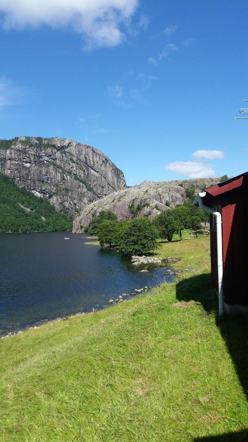 Hytte Ved Preikestolen 포르산 외부 사진