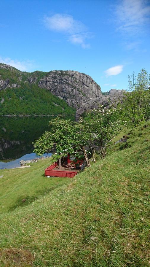 Hytte Ved Preikestolen 포르산 외부 사진