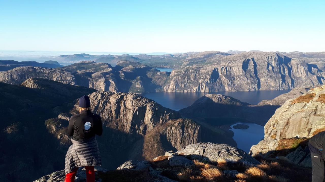 Hytte Ved Preikestolen 포르산 외부 사진